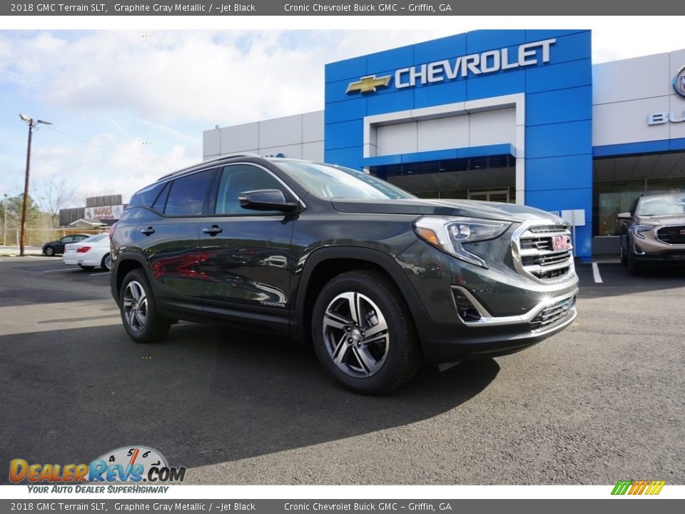 2018 GMC Terrain SLT Graphite Gray Metallic / ­Jet Black Photo #1