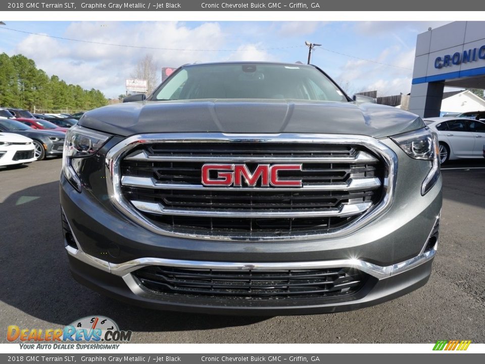 2018 GMC Terrain SLT Graphite Gray Metallic / ­Jet Black Photo #2