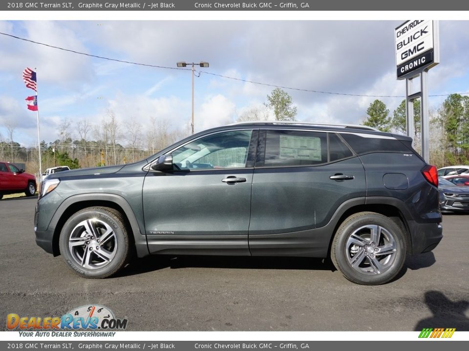 2018 GMC Terrain SLT Graphite Gray Metallic / ­Jet Black Photo #3