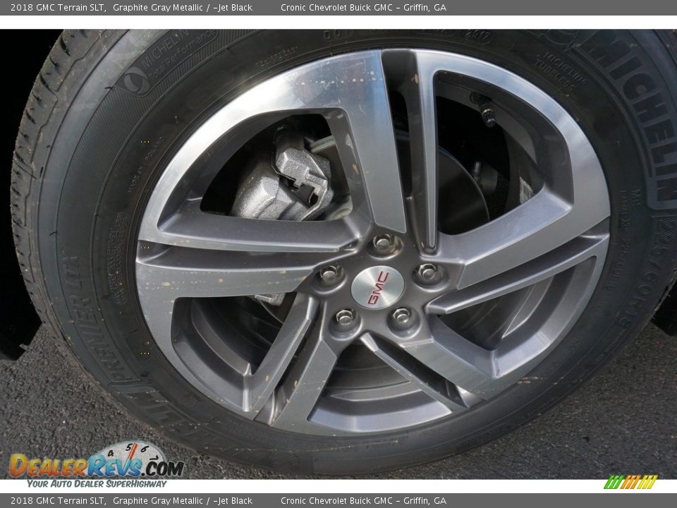 2018 GMC Terrain SLT Graphite Gray Metallic / ­Jet Black Photo #8