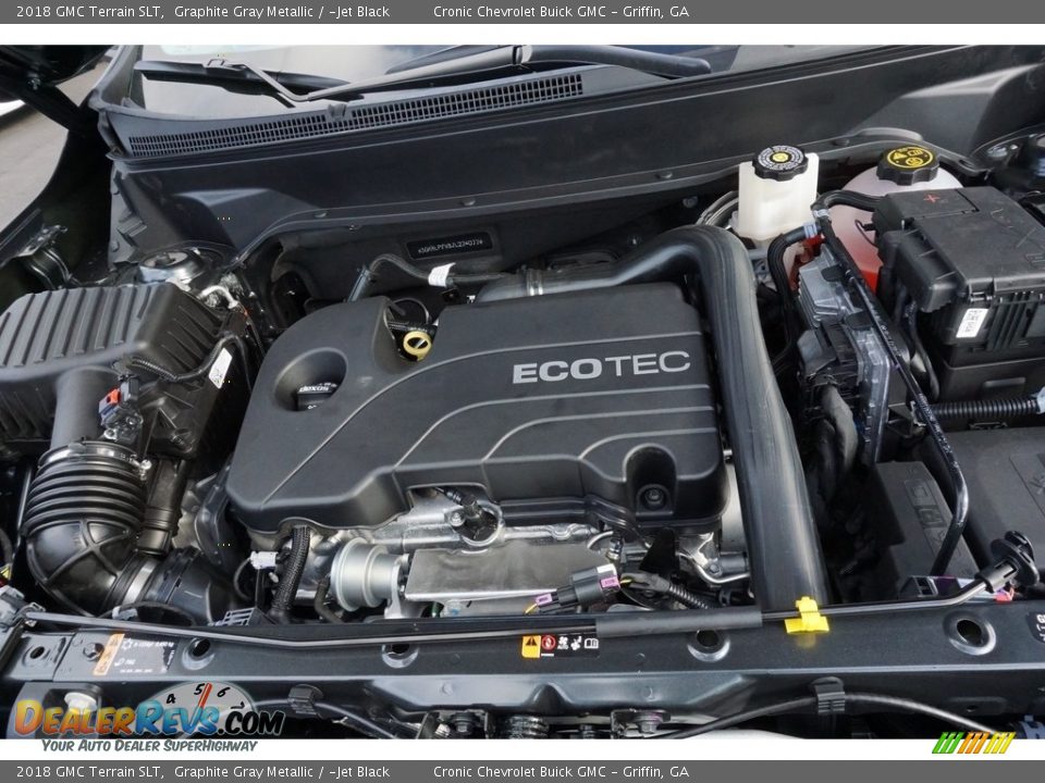 2018 GMC Terrain SLT Graphite Gray Metallic / ­Jet Black Photo #9