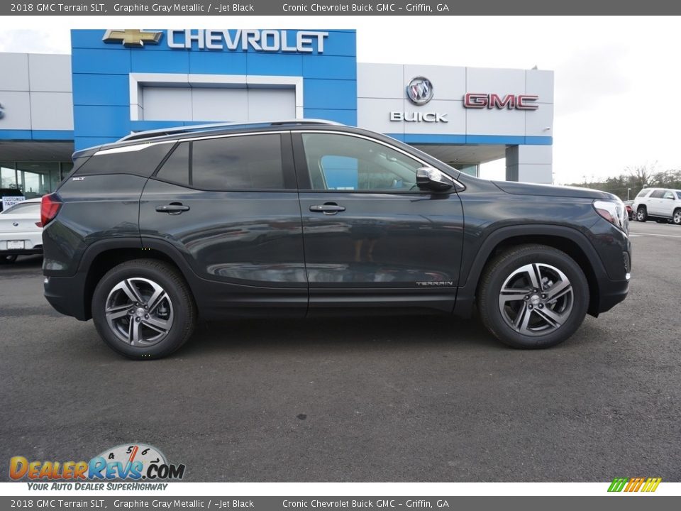 2018 GMC Terrain SLT Graphite Gray Metallic / ­Jet Black Photo #10