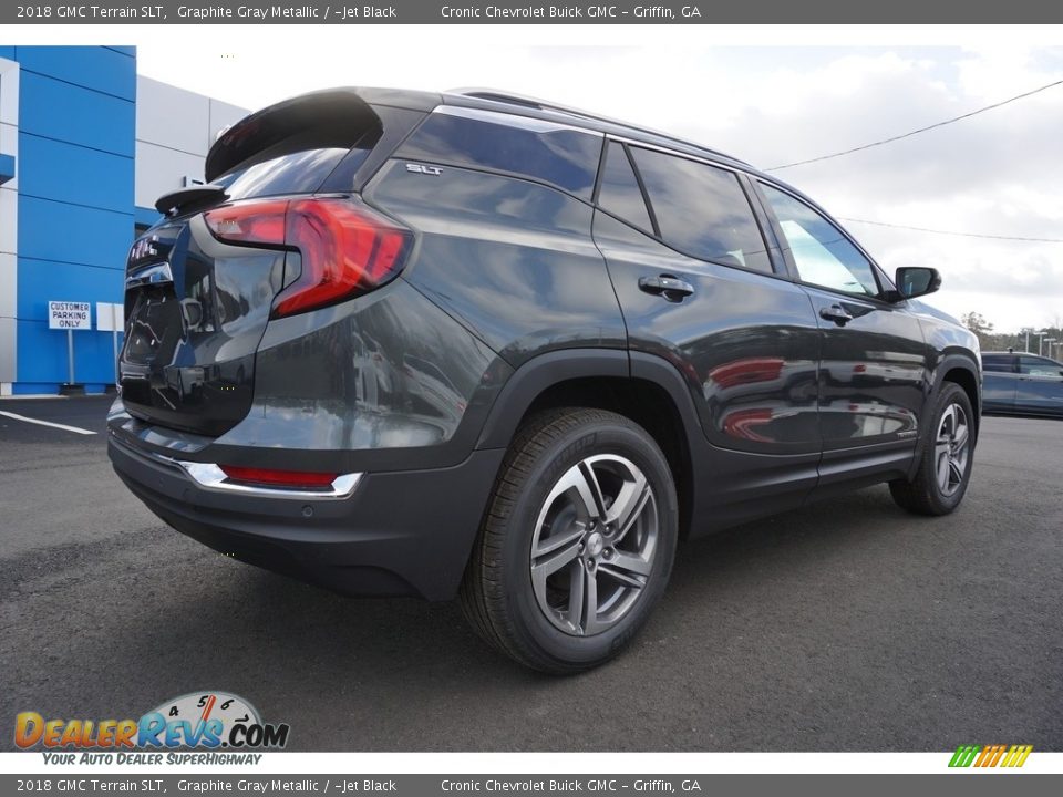 2018 GMC Terrain SLT Graphite Gray Metallic / ­Jet Black Photo #11