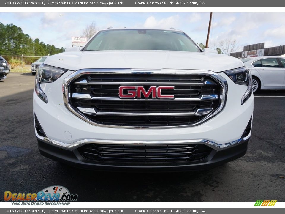 2018 GMC Terrain SLT Summit White / Medium Ash Gray/­Jet Black Photo #2