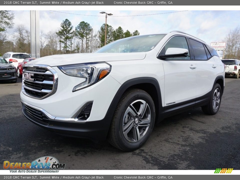 2018 GMC Terrain SLT Summit White / Medium Ash Gray/­Jet Black Photo #3