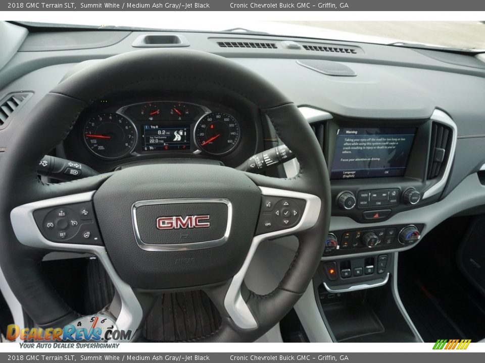 2018 GMC Terrain SLT Summit White / Medium Ash Gray/­Jet Black Photo #6