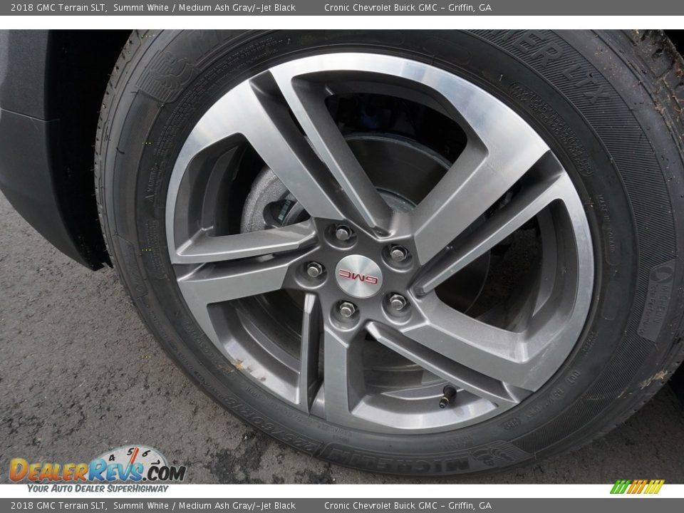 2018 GMC Terrain SLT Summit White / Medium Ash Gray/­Jet Black Photo #10
