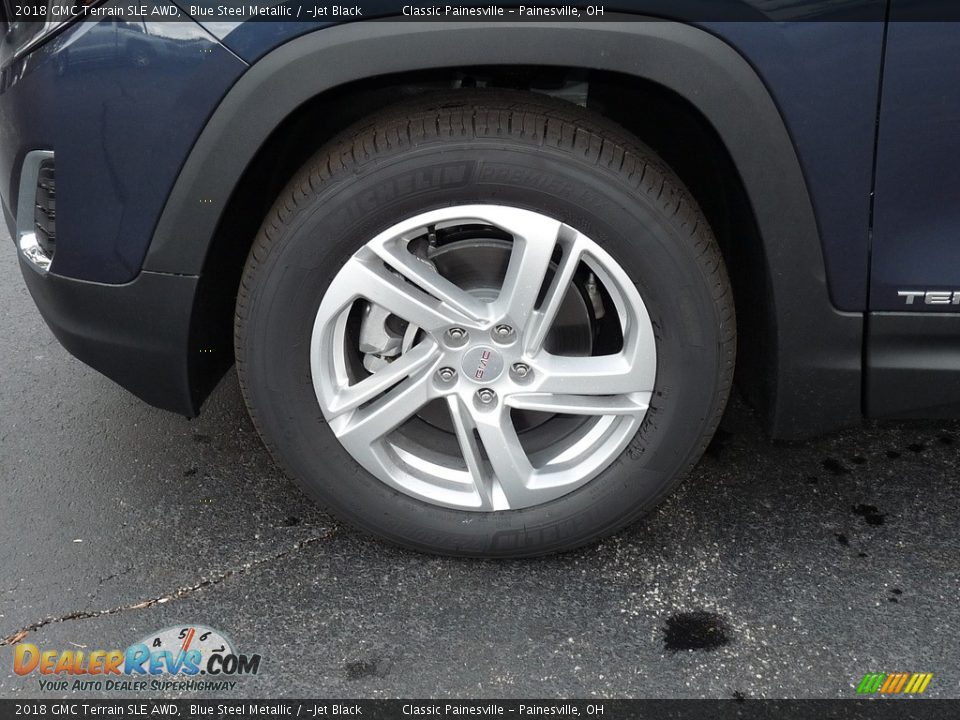 2018 GMC Terrain SLE AWD Blue Steel Metallic / ­Jet Black Photo #5