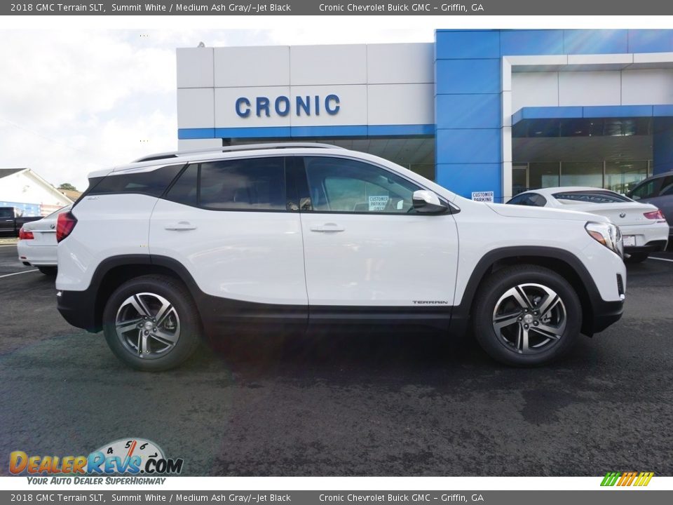 2018 GMC Terrain SLT Summit White / Medium Ash Gray/­Jet Black Photo #12
