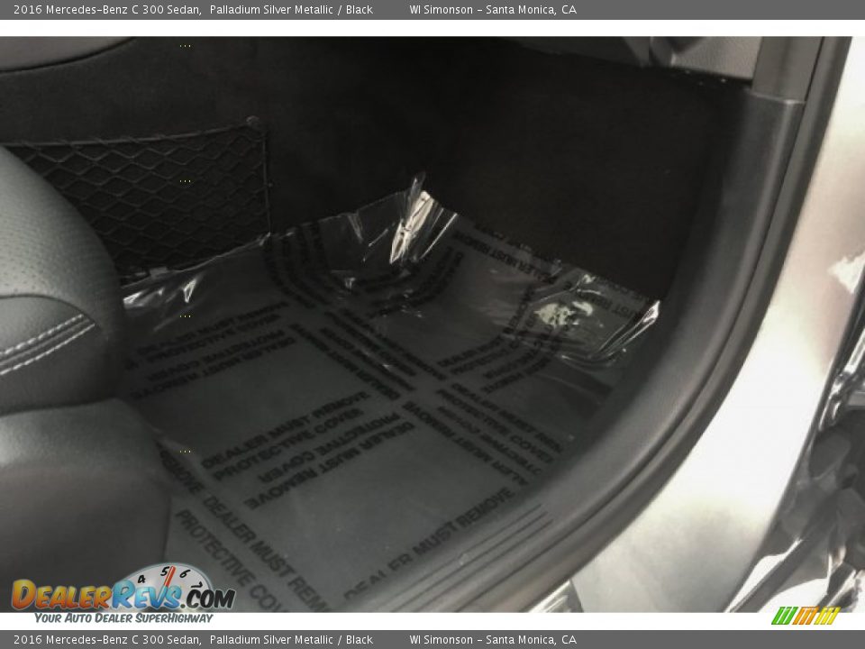 2016 Mercedes-Benz C 300 Sedan Palladium Silver Metallic / Black Photo #29