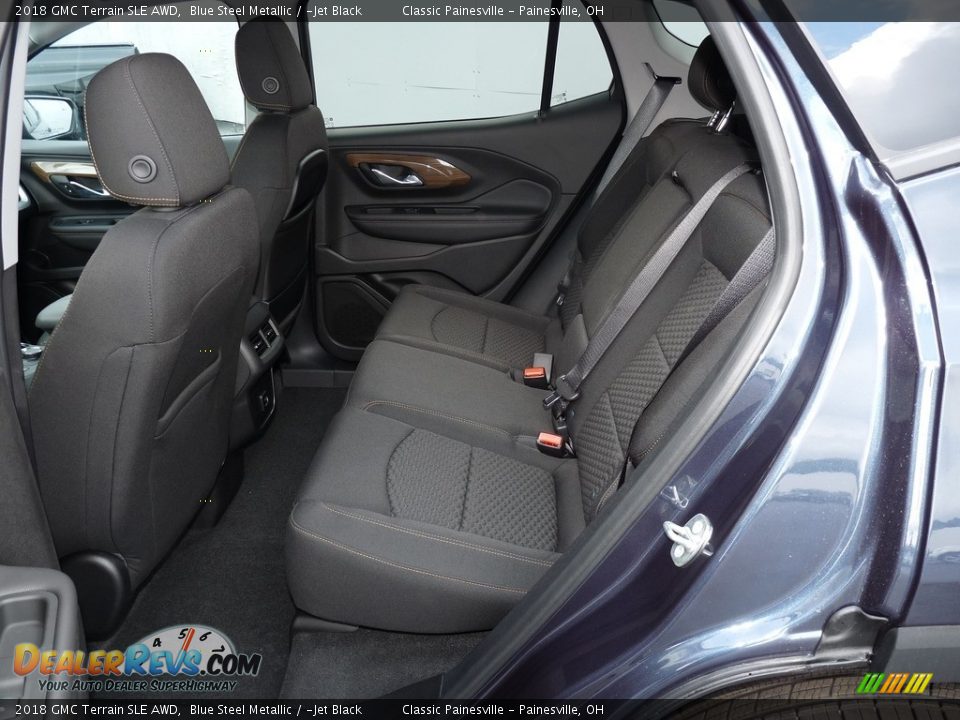 2018 GMC Terrain SLE AWD Blue Steel Metallic / ­Jet Black Photo #7