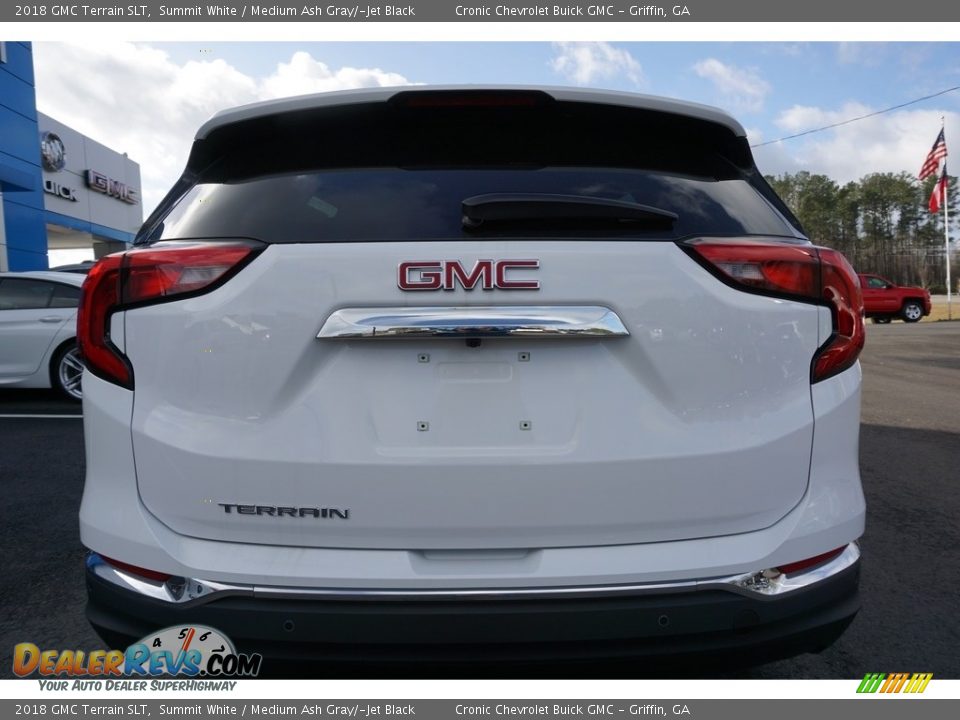 2018 GMC Terrain SLT Summit White / Medium Ash Gray/­Jet Black Photo #14