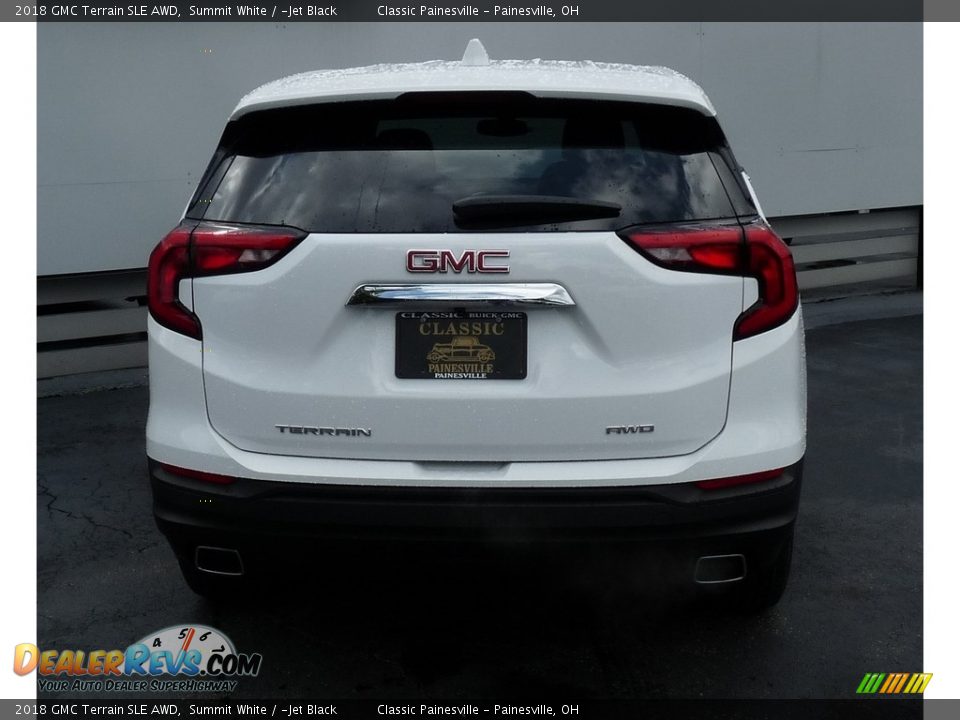 2018 GMC Terrain SLE AWD Summit White / ­Jet Black Photo #3