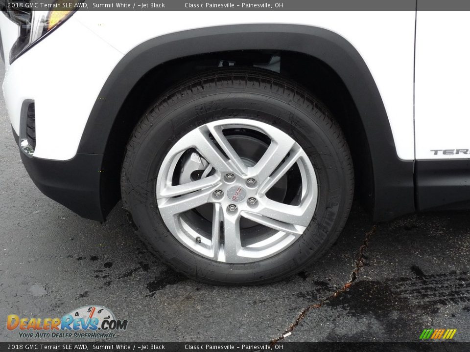 2018 GMC Terrain SLE AWD Summit White / ­Jet Black Photo #5