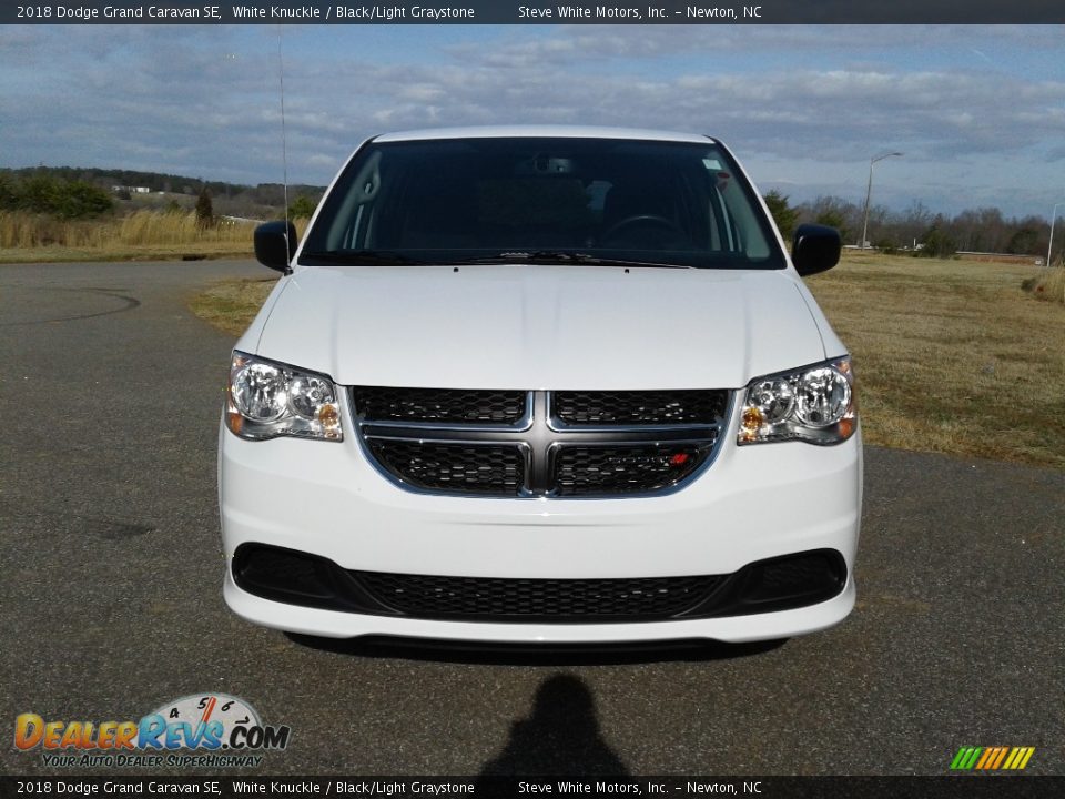 2018 Dodge Grand Caravan SE White Knuckle / Black/Light Graystone Photo #3