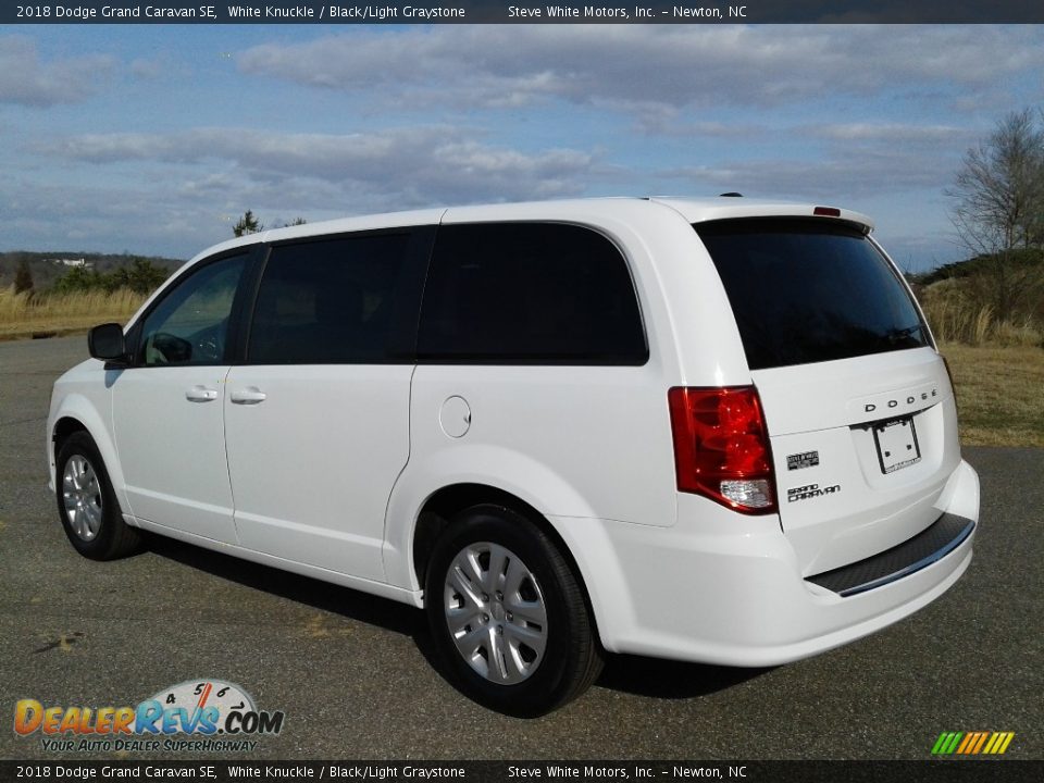 2018 Dodge Grand Caravan SE White Knuckle / Black/Light Graystone Photo #8