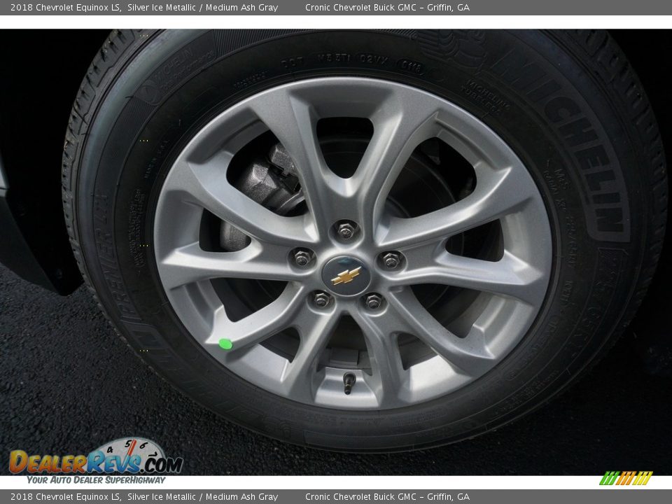 2018 Chevrolet Equinox LS Silver Ice Metallic / Medium Ash Gray Photo #9