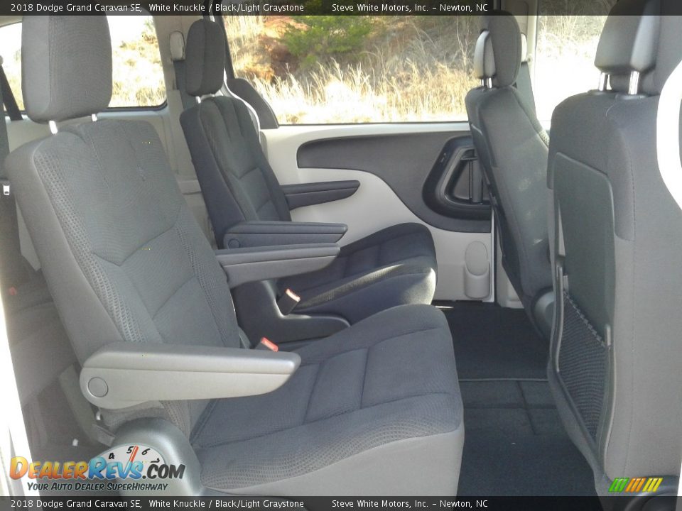2018 Dodge Grand Caravan SE White Knuckle / Black/Light Graystone Photo #17