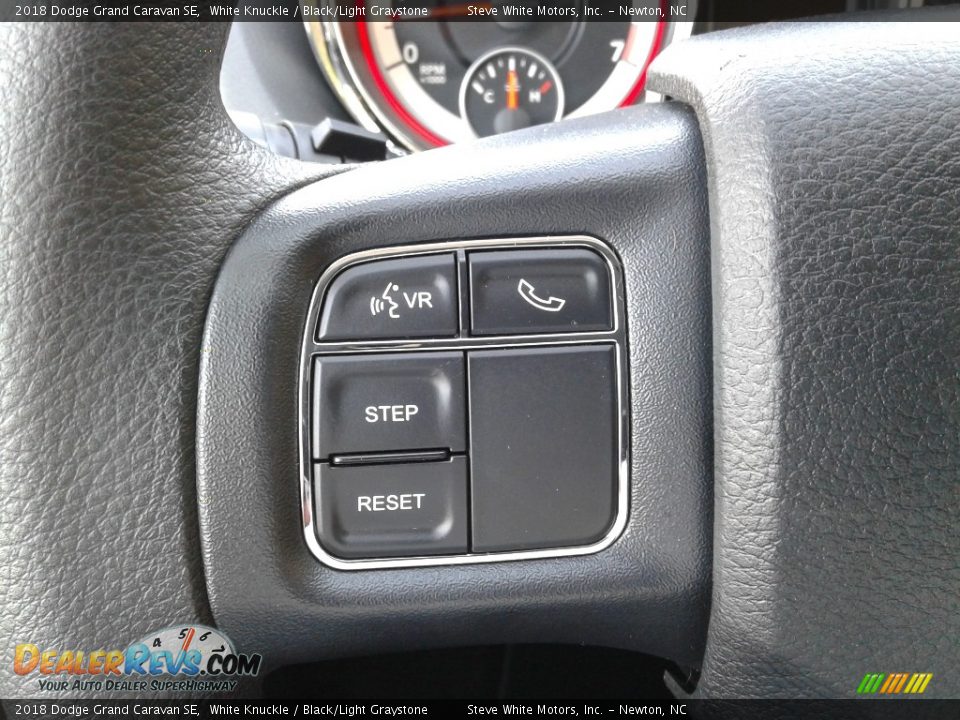 2018 Dodge Grand Caravan SE White Knuckle / Black/Light Graystone Photo #20
