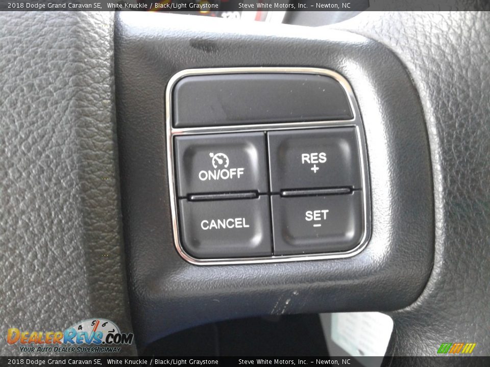 2018 Dodge Grand Caravan SE White Knuckle / Black/Light Graystone Photo #21