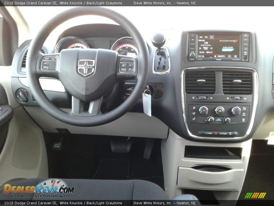 2018 Dodge Grand Caravan SE White Knuckle / Black/Light Graystone Photo #23