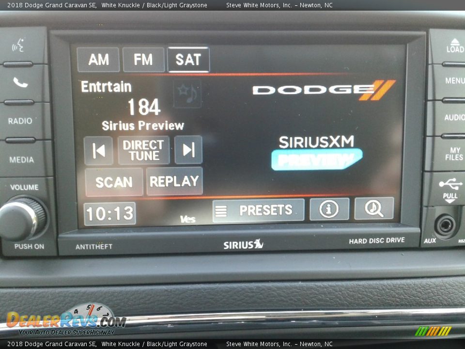 2018 Dodge Grand Caravan SE White Knuckle / Black/Light Graystone Photo #24