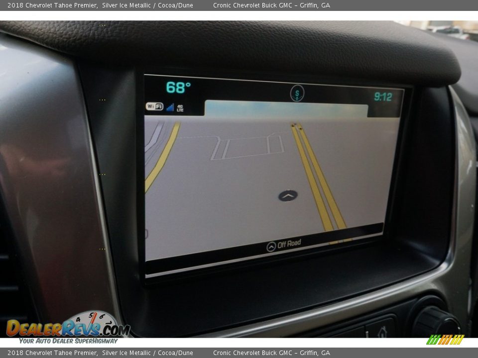 2018 Chevrolet Tahoe Premier Silver Ice Metallic / Cocoa/Dune Photo #8