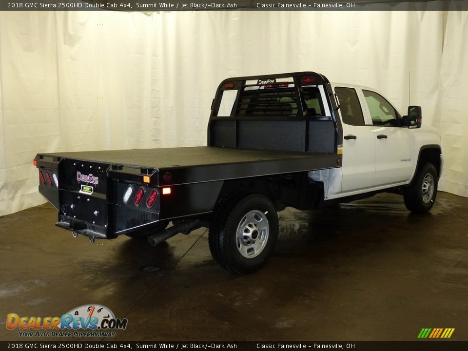 2018 GMC Sierra 2500HD Double Cab 4x4 Summit White / Jet Black/­Dark Ash Photo #3