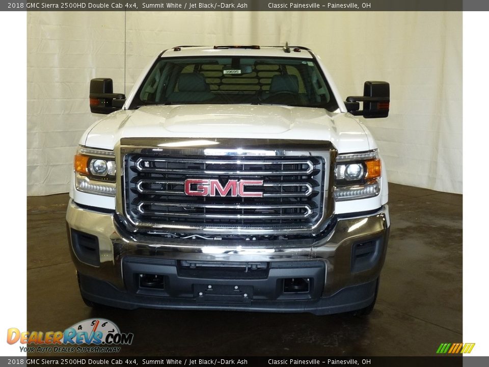 2018 GMC Sierra 2500HD Double Cab 4x4 Summit White / Jet Black/­Dark Ash Photo #5
