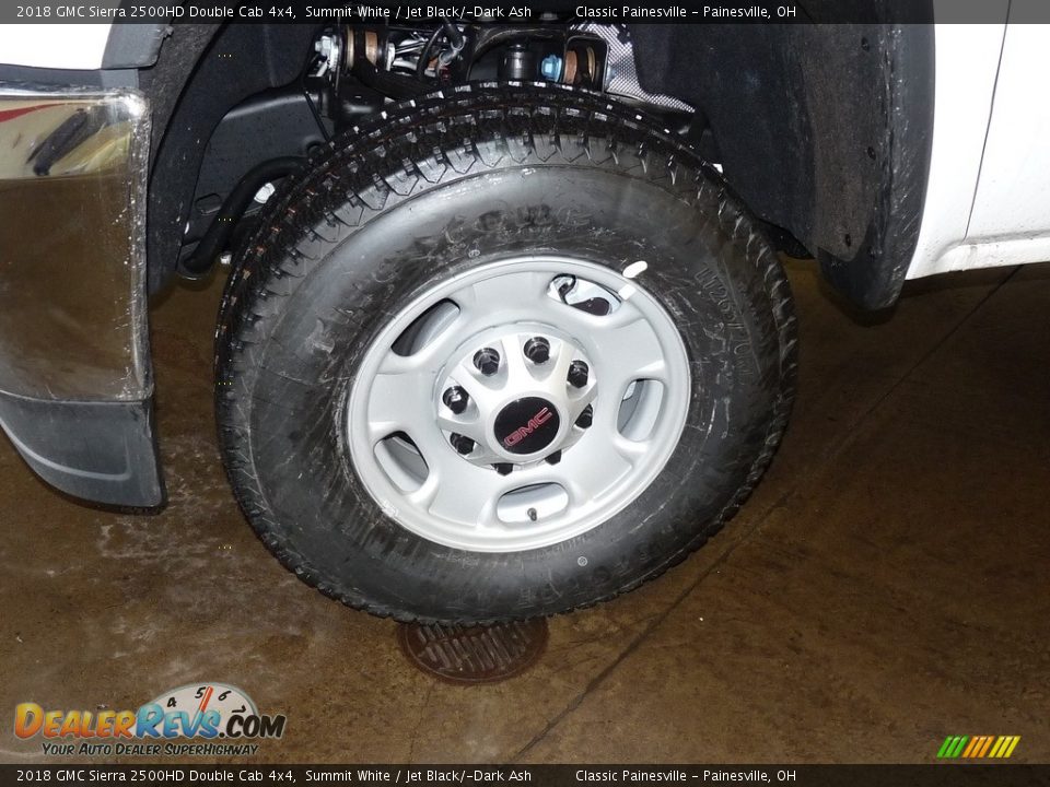 2018 GMC Sierra 2500HD Double Cab 4x4 Summit White / Jet Black/­Dark Ash Photo #6