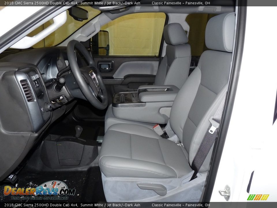 2018 GMC Sierra 2500HD Double Cab 4x4 Summit White / Jet Black/­Dark Ash Photo #7