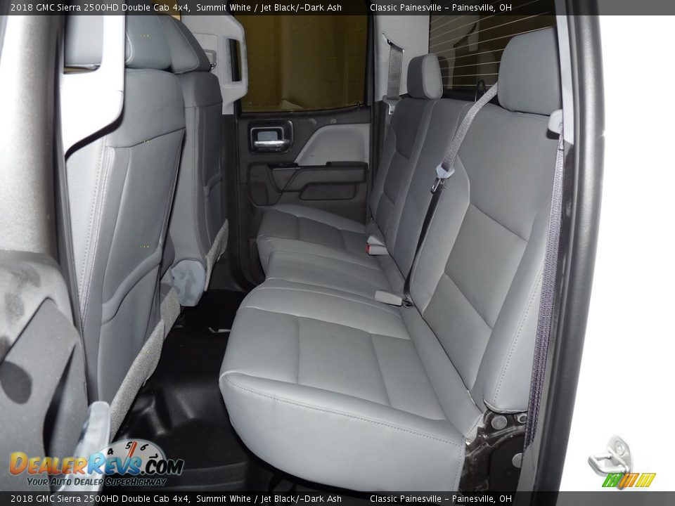 2018 GMC Sierra 2500HD Double Cab 4x4 Summit White / Jet Black/­Dark Ash Photo #8