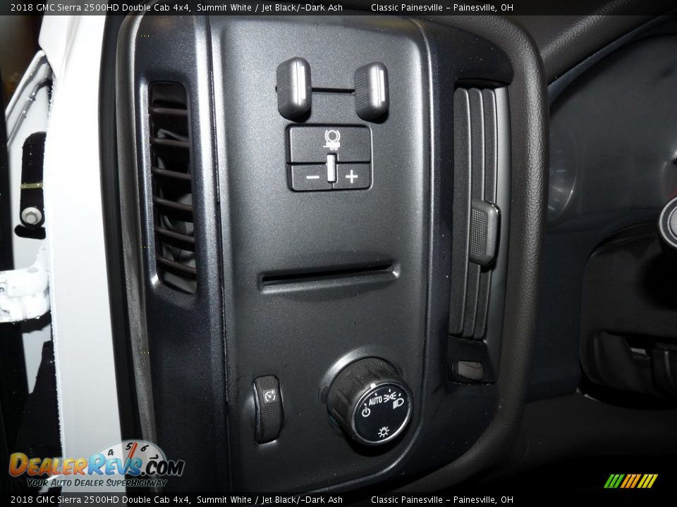 2018 GMC Sierra 2500HD Double Cab 4x4 Summit White / Jet Black/­Dark Ash Photo #9