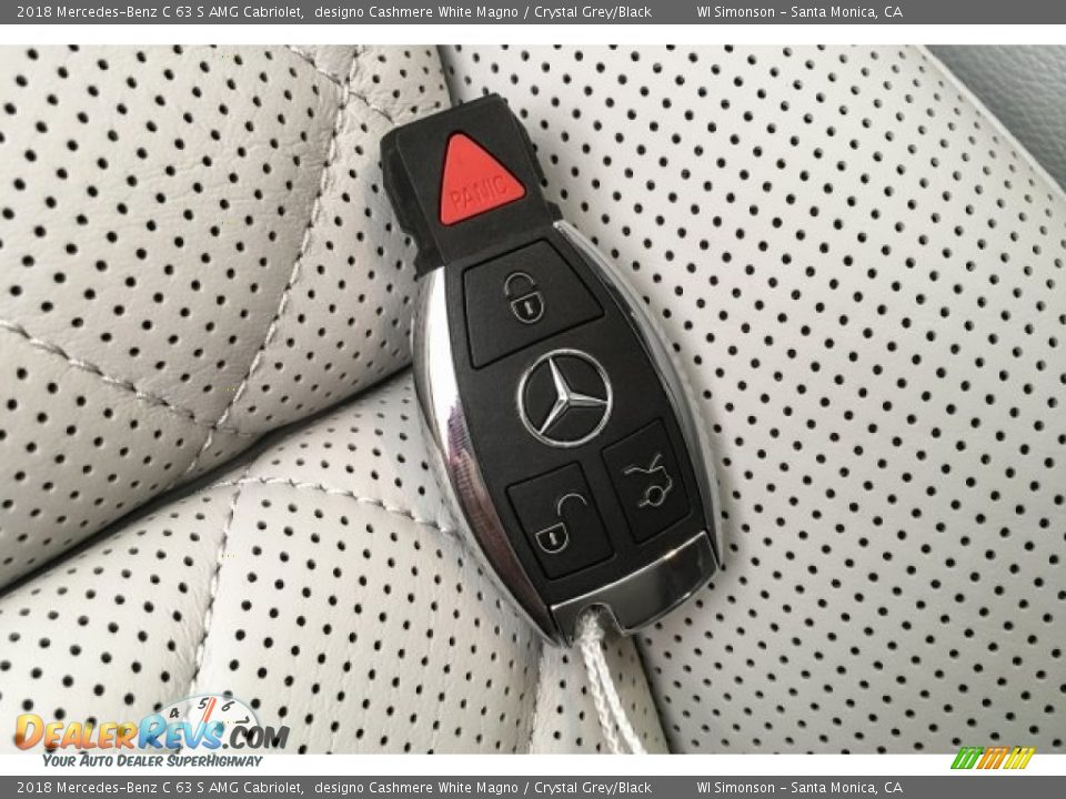 Keys of 2018 Mercedes-Benz C 63 S AMG Cabriolet Photo #11