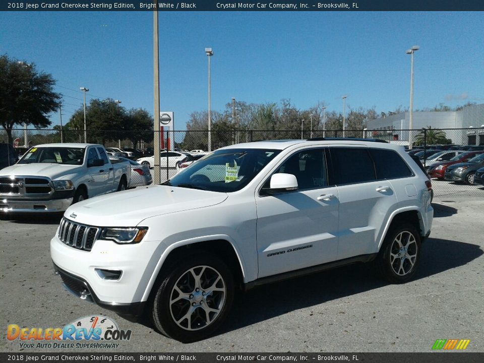 2018 Jeep Grand Cherokee Sterling Edition Bright White / Black Photo #1