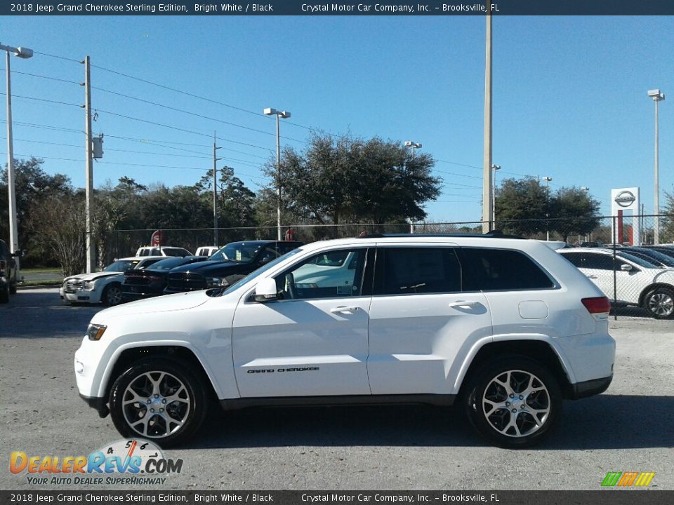 2018 Jeep Grand Cherokee Sterling Edition Bright White / Black Photo #2