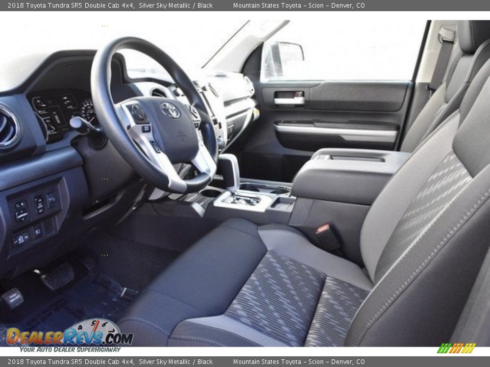 2018 Toyota Tundra SR5 Double Cab 4x4 Silver Sky Metallic / Black Photo #5