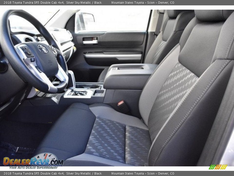 2018 Toyota Tundra SR5 Double Cab 4x4 Silver Sky Metallic / Black Photo #6