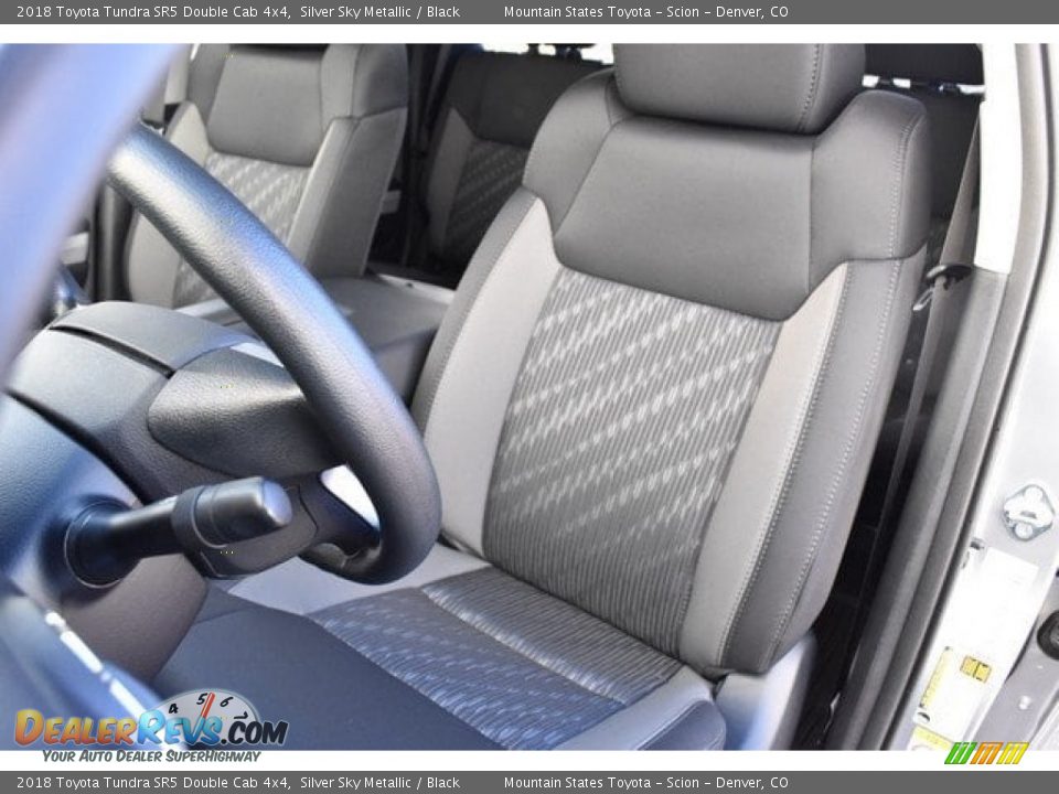 2018 Toyota Tundra SR5 Double Cab 4x4 Silver Sky Metallic / Black Photo #7