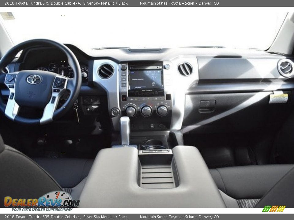 2018 Toyota Tundra SR5 Double Cab 4x4 Silver Sky Metallic / Black Photo #8