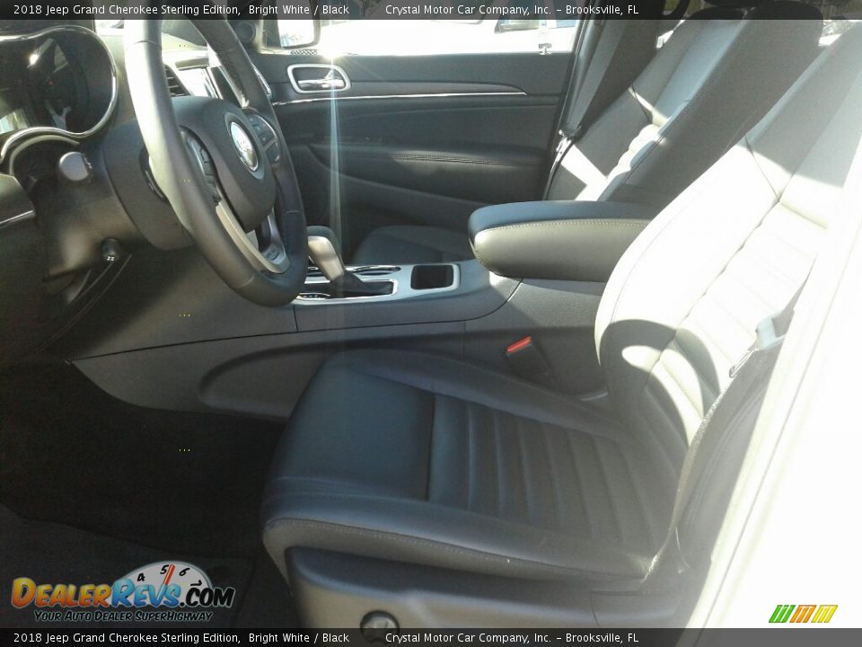 2018 Jeep Grand Cherokee Sterling Edition Bright White / Black Photo #9