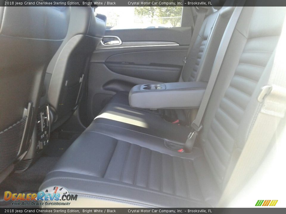 2018 Jeep Grand Cherokee Sterling Edition Bright White / Black Photo #10