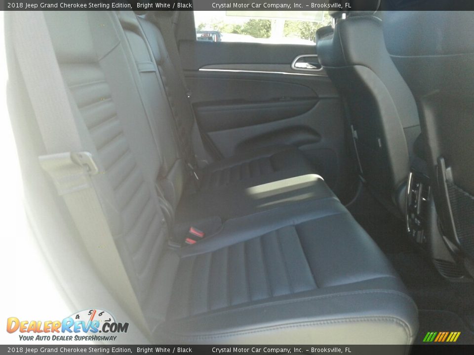 2018 Jeep Grand Cherokee Sterling Edition Bright White / Black Photo #11