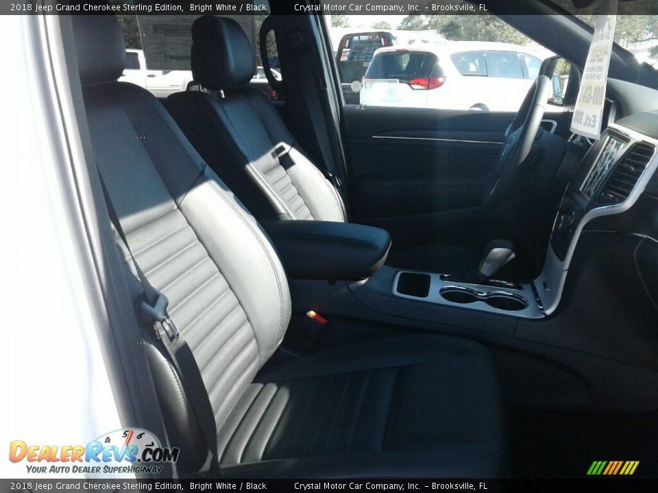 2018 Jeep Grand Cherokee Sterling Edition Bright White / Black Photo #12