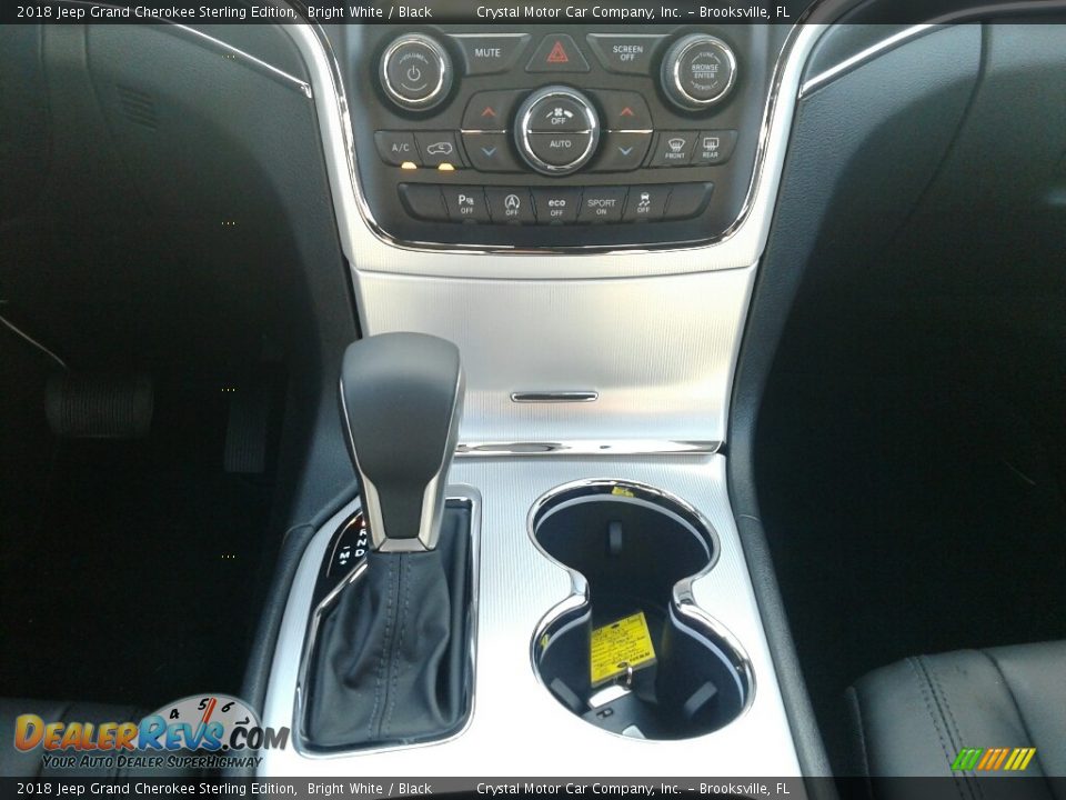2018 Jeep Grand Cherokee Sterling Edition Bright White / Black Photo #14