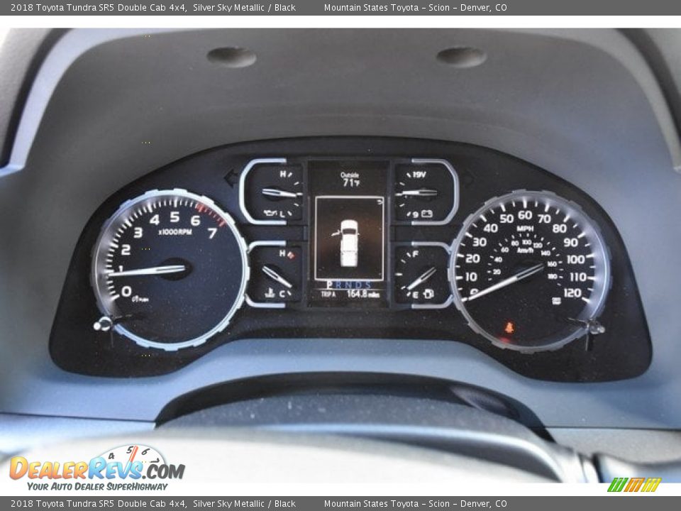 2018 Toyota Tundra SR5 Double Cab 4x4 Silver Sky Metallic / Black Photo #27