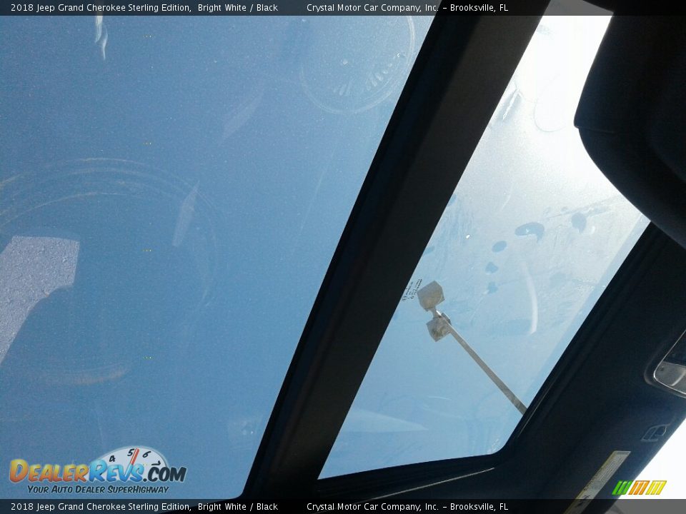 2018 Jeep Grand Cherokee Sterling Edition Bright White / Black Photo #16