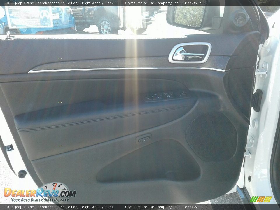 2018 Jeep Grand Cherokee Sterling Edition Bright White / Black Photo #17