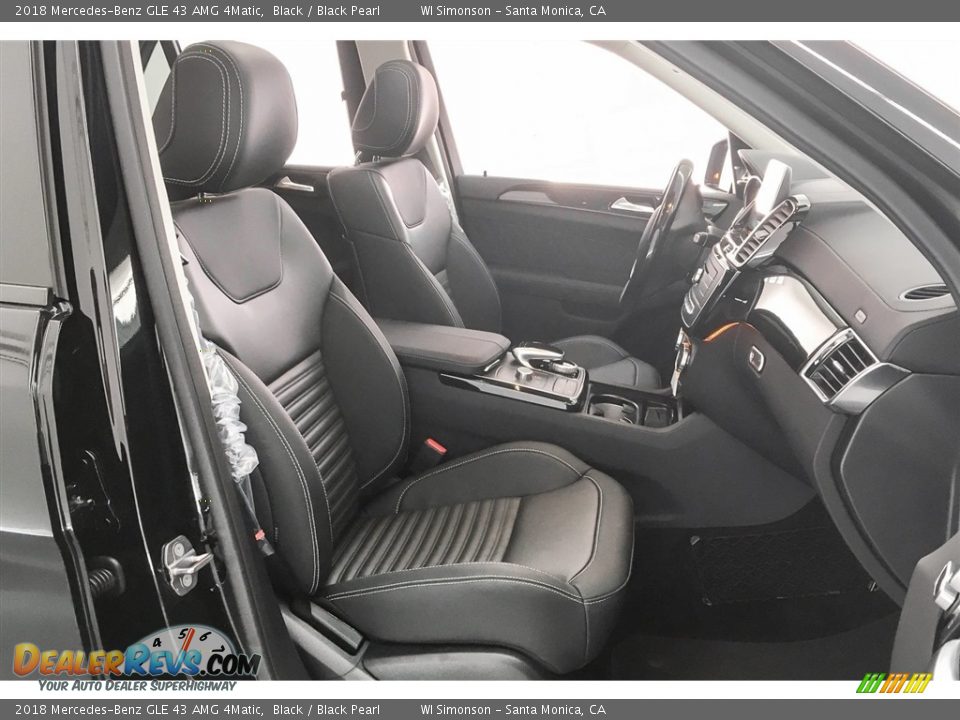 Black Pearl Interior - 2018 Mercedes-Benz GLE 43 AMG 4Matic Photo #6