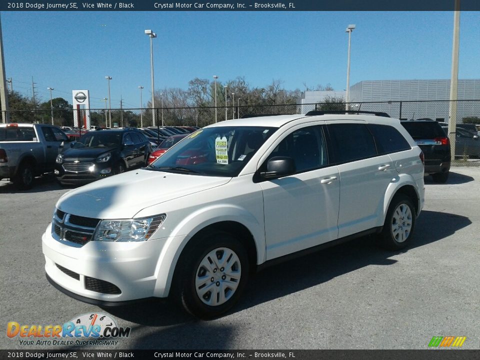 2018 Dodge Journey SE Vice White / Black Photo #1